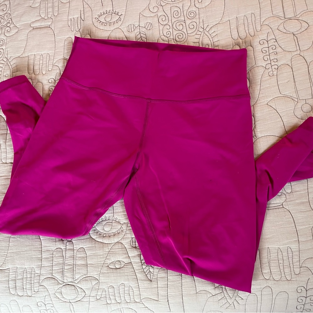 Lululemon Raspberry Align Pants 25" - image 2